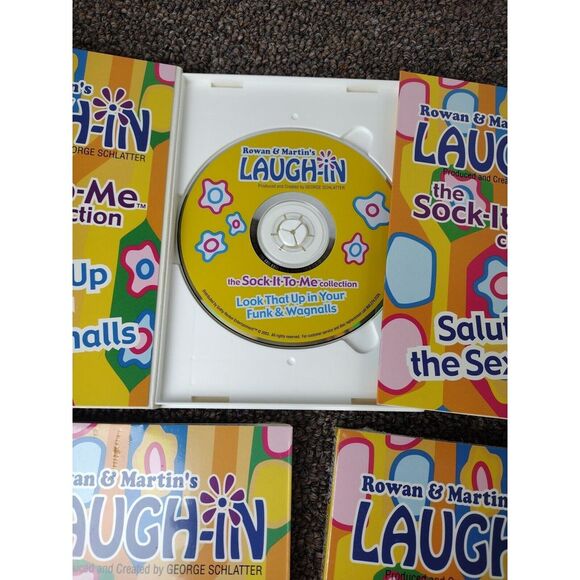 ROWAN & MARTIN'S LAUGH-IN 5 DVDS SOCK IT TO ME COLLECTION SEE PIC - Picture 8 of 9